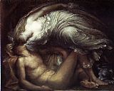George Frederick Watts Canvas Paintings - Endymion